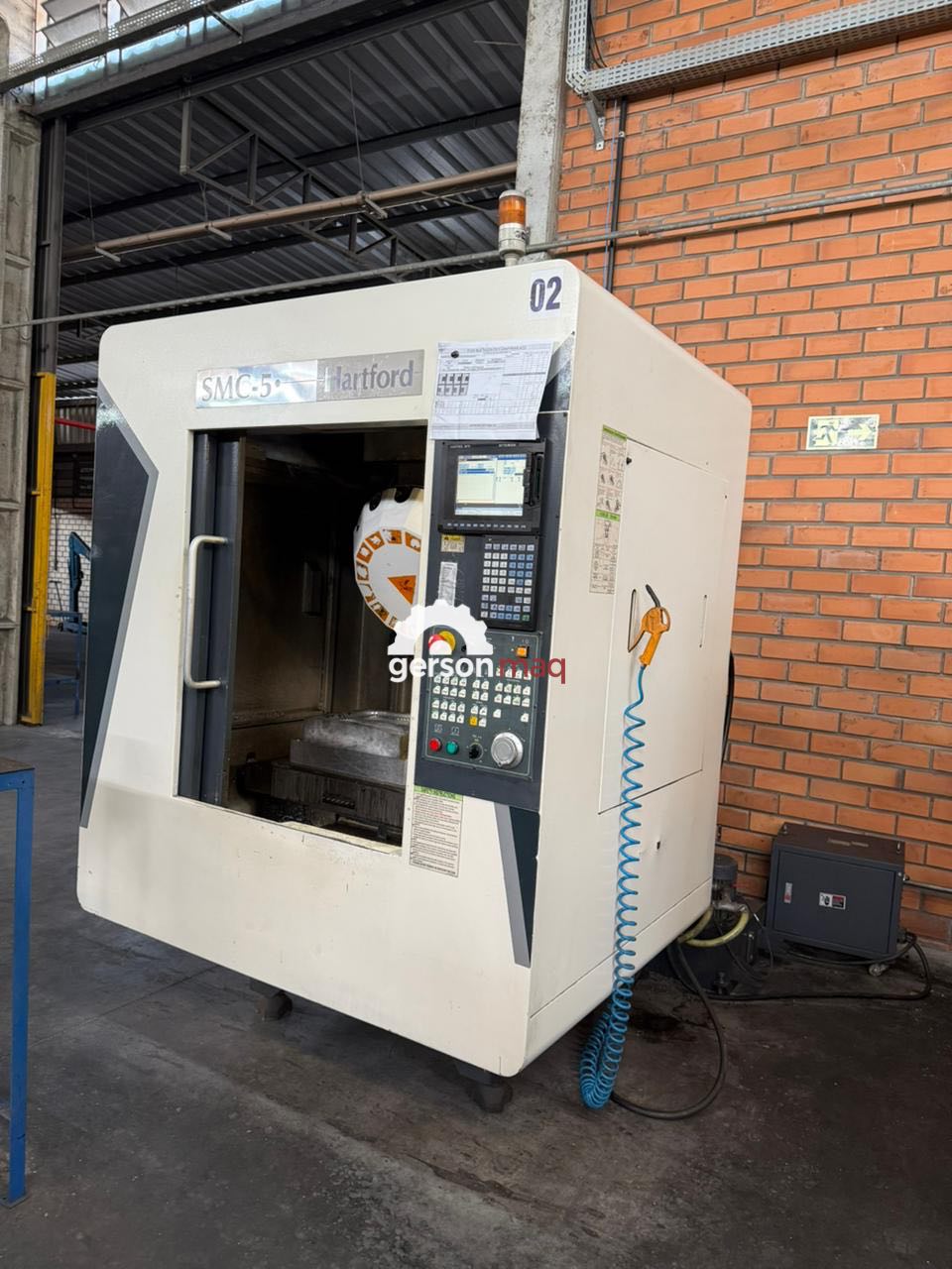 CENTRO DE FURACAO E ROSQUEAMENTO HARTFORD SMC5 - ANO 2012 - 24.000 rpm